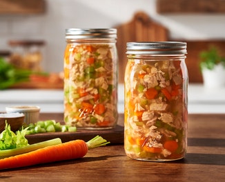 Homemade soup deals in a jar